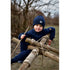 Mikk-Line Junior Wool Jacket Wool Blue Nights